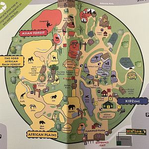 Zoo Map - 2007