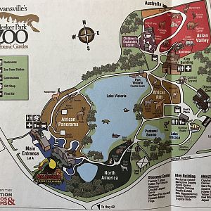Zoo Map - 2010