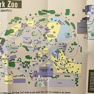 Zoo Map - undated