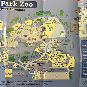 Zoo Map - 2012
