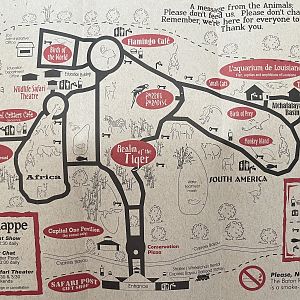 Zoo Map - 2010