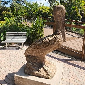 Save Our Seabirds - Pelican statue