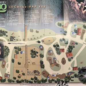 Zoo Map - undated