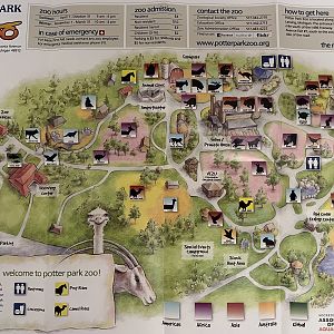 Zoo Map - 2012