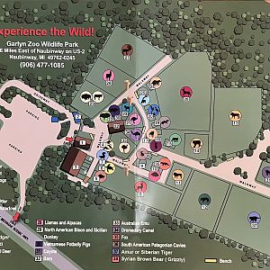 Zoo Map - 2018