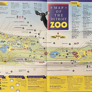 Zoo Map - 1995