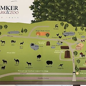 Zoo Map - 2014
