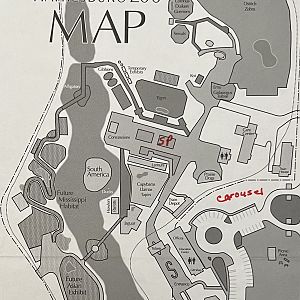 Zoo Map - 2012
