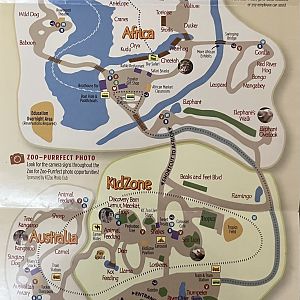 Zoo Map - 2013