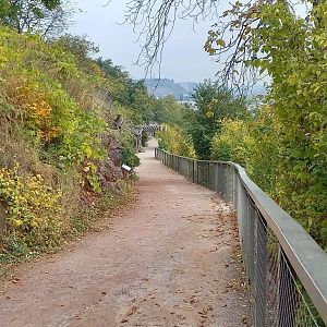 Pathway along the hill