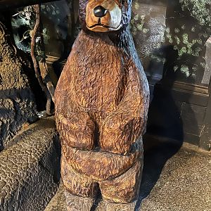 Nature Center-Bear Carving