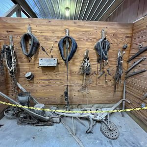 Barnyard-Antique Farm Equipment