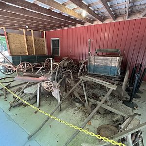 Barnyard-Antique Farm Equipment