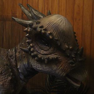 Animatronic of Stygimoloch, The Dinosaur House (Raetihi)