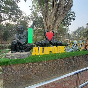 I Love Alipore Zoo Sign - January 2023