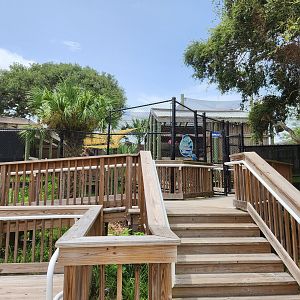 Marine Science Center - Entrance to bird sanctuary