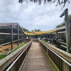 Marine Science Center - Bird sanctuary pathway