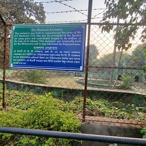 Buckland Enclosure Sign - January 2023