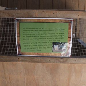 Transport crate for Brolga