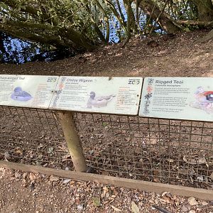 Amazona lake signage