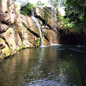 Jungola boat ride waterfall