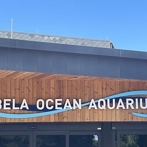 Aquarium Entrance Sign