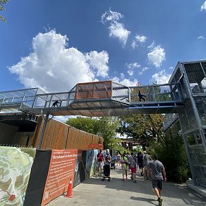 Sep. 2023 - International Chimpanzee Complex - Part of Overhead Passageway (Opening 2024)