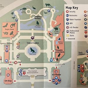Zoo Map - 2018