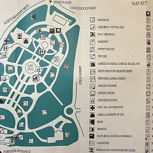 Zoo Map - 1995