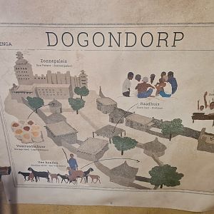 Serenga - Map of Dogon village