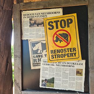 Serenga - Signage in Ranger station