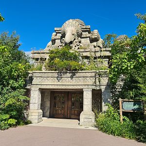 Butterfly temple (Entrance to Jungola)