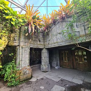 Butterfly temple - Other side of entrance