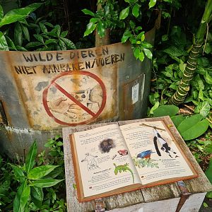 Rimbula - Lemur island signage