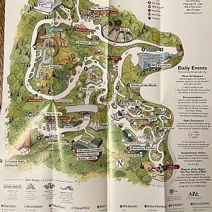 Zoo Map - undated