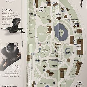 Zoo Map - 1998