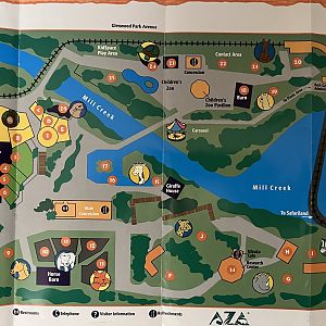 Zoo Map - 2002