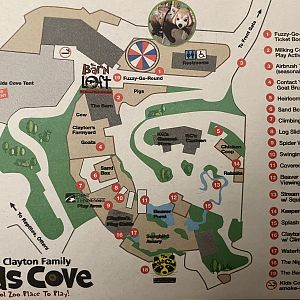 Children’s Zoo Map - 2008