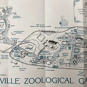 Zoo Map - 1994
