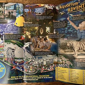 Aquarium Area Map - 2015