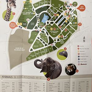 Zoo Map - 2010