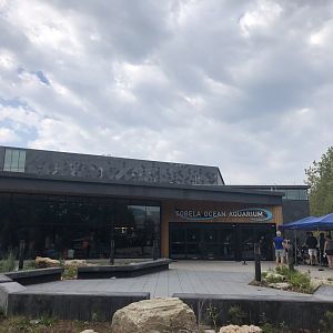 Exterior of Aquarium Entrance