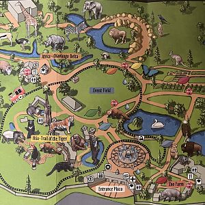 Zoo Map - 2012