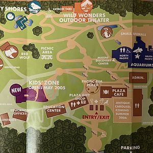 Zoo Map - 2005