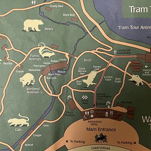 Zoo Map - 2005 (Walking Tour)