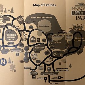 Zoo Map - 2014