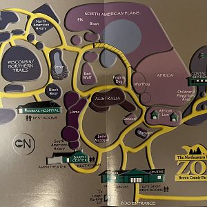 Zoo Map - undated