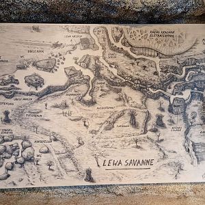 Lewa Savanna map