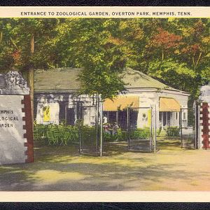Memphis Zoo Entrance