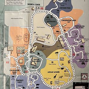 Zoo Map - 2004
